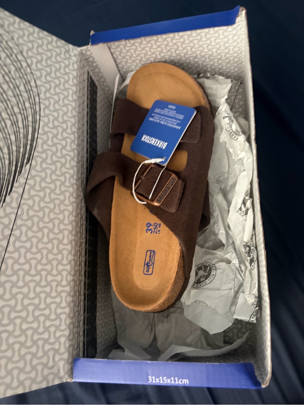 Birkenstock Arizona mocha size 39 - Picture 2 of 3